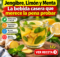 Infusión de jengibre, limón y menta en taza de vidrio con ingredientes frescos